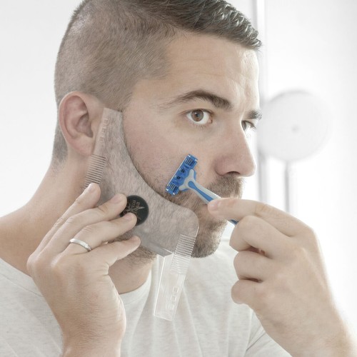 Hipster barber bartschablone - hipster,